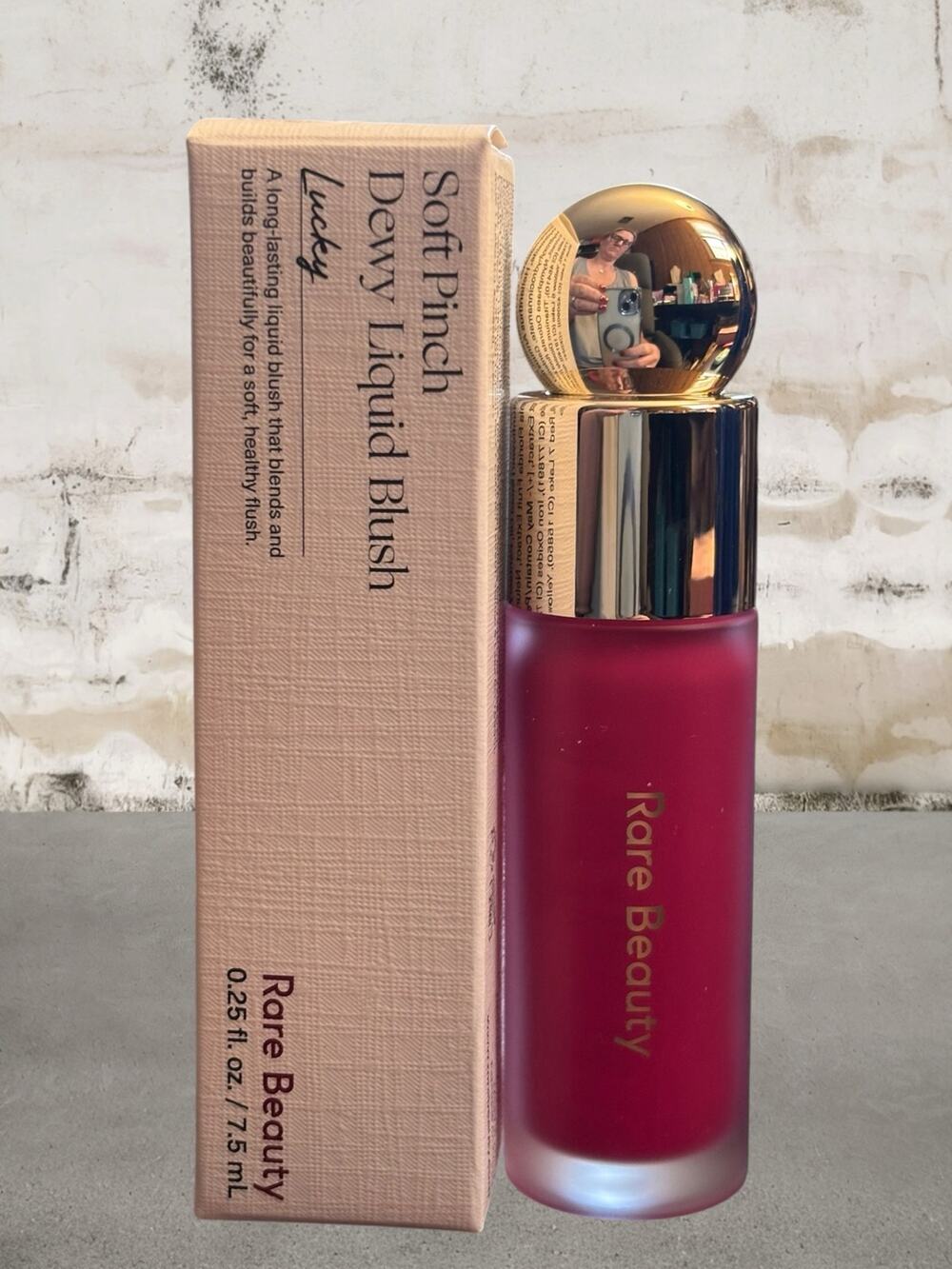 Rare Beauty Soft Pinch Liquid Blush in Lucky NIB